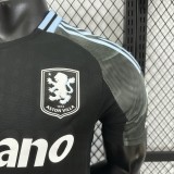 2025-26 Aston Villa Away Player version jersey  (The player version is more slim fit, it is recommended to buy one size larger)