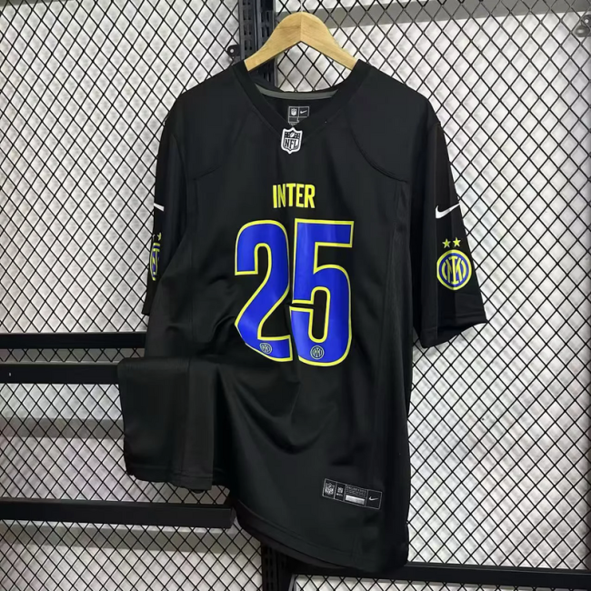 2025-26 Inter Milan   25 X NFL jersey size