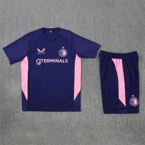 2025-26 Feyenoord Royal Blue Shorts Kit
