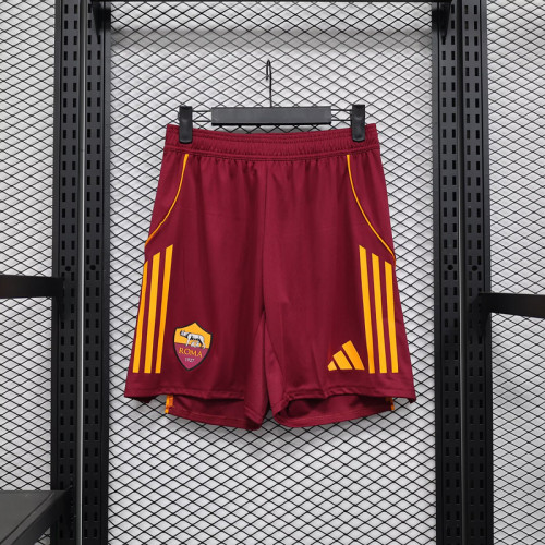 2025-26 Roma home player version shorts