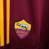 2025-26 Roma home player version shorts