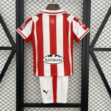 2025-26 Sporting Gijon home kid kit