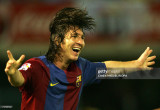 2006-07 Barcelona   home retro player version jersey