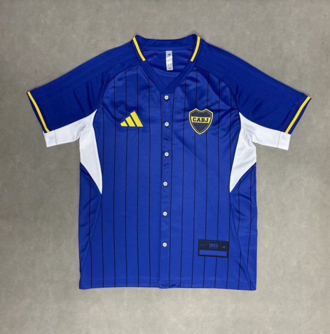 2025-26 Boca blue baseball jersey