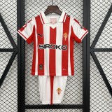 2025-26 Sporting Gijon home kid kit