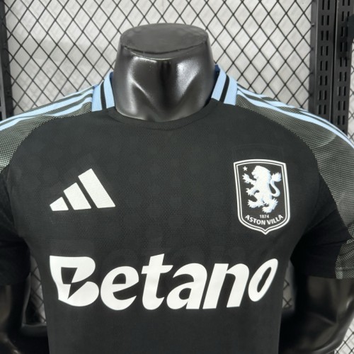 2025-26 Aston Villa Away Player version jersey  (The player version is more slim fit, it is recommended to buy one size larger)