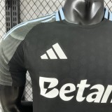 2025-26 Aston Villa Away Player version jersey  (The player version is more slim fit, it is recommended to buy one size larger)