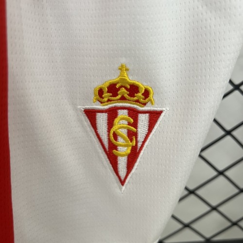 2025-26 Sporting Gijon home kid kit