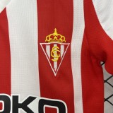 2025-26 Sporting Gijon home kid kit