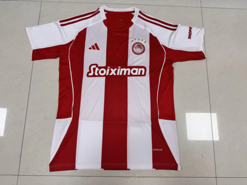 2025-26 Olympiacos home soccer jerse