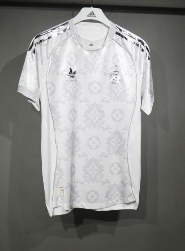 25-26  Real Madrid White and Silver Special Jersey
