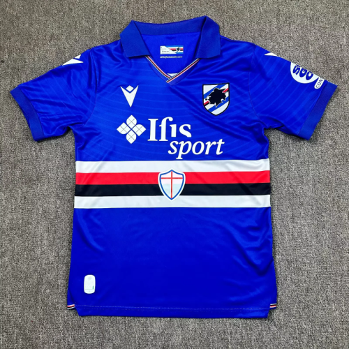 25-26 Sampdoria home soccer jersey size S-2XL
