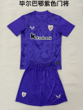 25-26 Bilbao Purple Goalkeeper kid kit