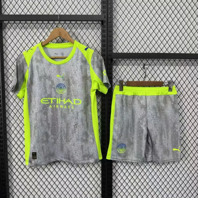25-26 Manchester City  Third Away Kid Kit