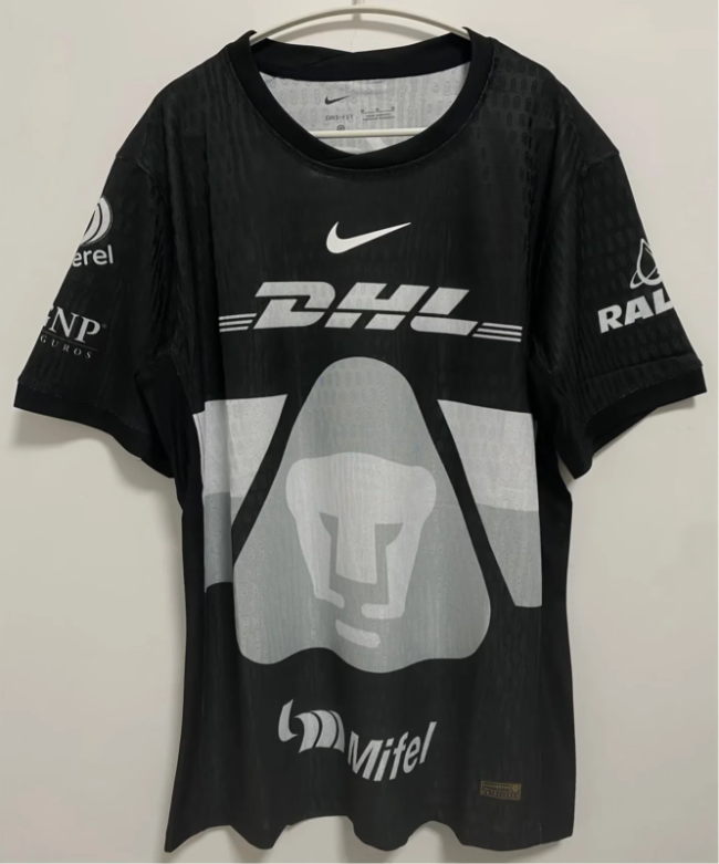 25-26 Pumas Black Goalkeeper player Version jersey