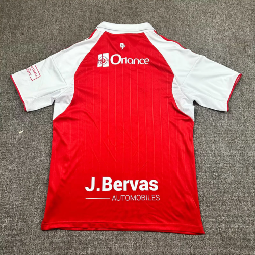 25-26 Stade Brestois home soccer jersey size S-2XL