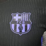 25-26 Barcelona  Black Special Player Version Jersey