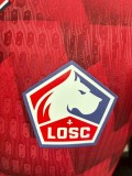 25-26 Lille OSC home Player Version soccer jersey size S-2XL