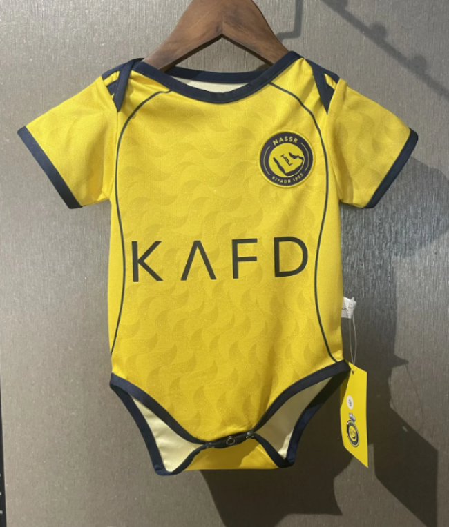 2025-26 .Saudi Al-Nassr home baby jersey