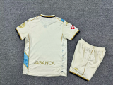 25-26 Deportivo de La Coruna third Away Kid Kit