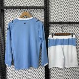 25-26 Manchester City Home Long Sleeve Kid Kit