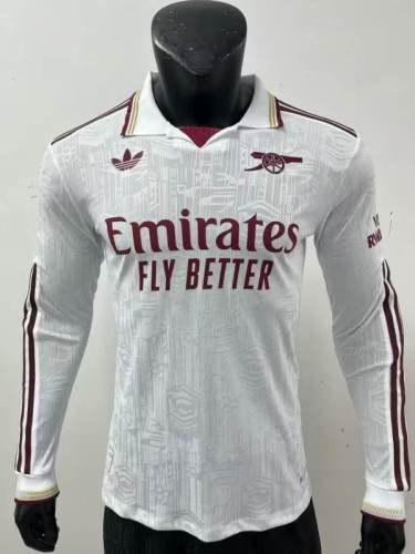 25-26 Arsenal Third Away Long sleeve Player Version Jersey