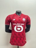 25-26 Lille OSC home Player Version soccer jersey size S-2XL