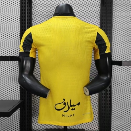 25-26 Al-Ittihad Home Player Version Soccer Jersey