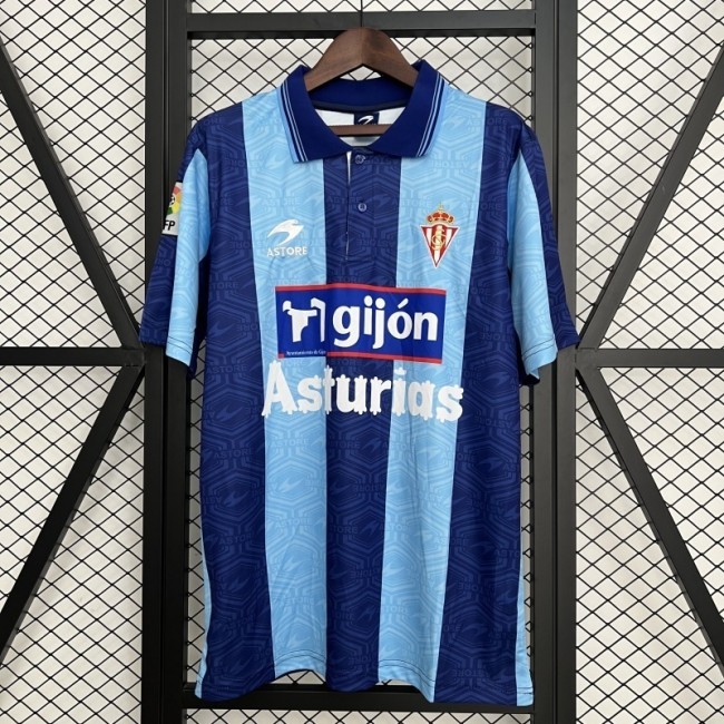 02-03 Sporting Gijon Third Away Retro Jersey S-XXL