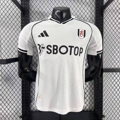25-26 Fulham home player version soccer jersey size S-2XL