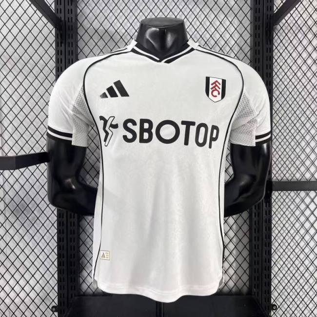 25-26 Fulham home player version soccer jersey size S-2XL