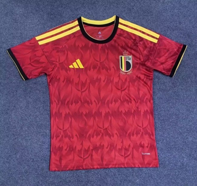 25-26 Belgium home soccer jersey