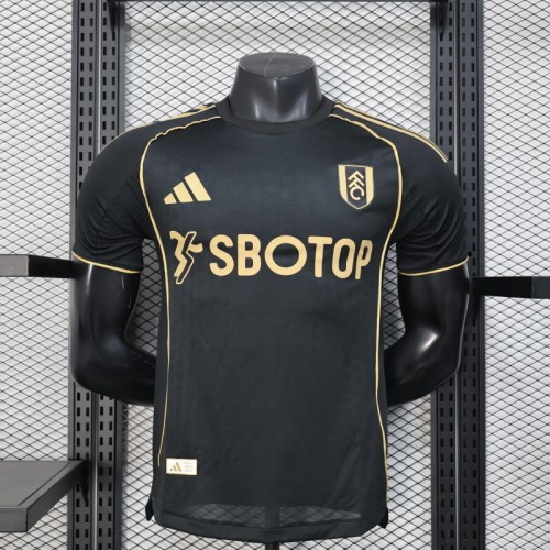 25-26 Fulham away player version soccer jersey size S-2XL