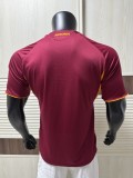 25-26 Roma home player version jersey