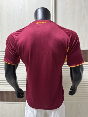 25-26 Roma home player version jersey