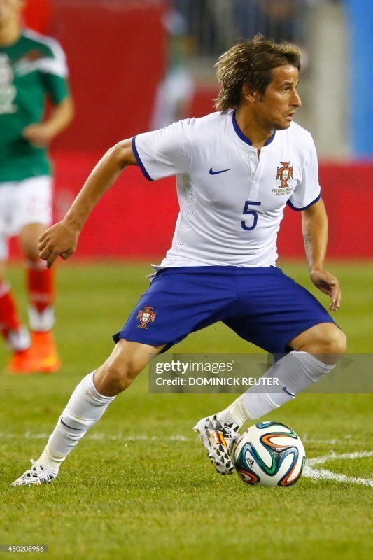2014 Portugal Away White Player version jersey