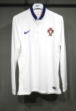 2014 Portugal Away White Player version jersey