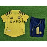 25 26 Al-Nassr Home player kids kit