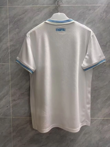 Naples Napoli 202526 Champions League White Jersey
