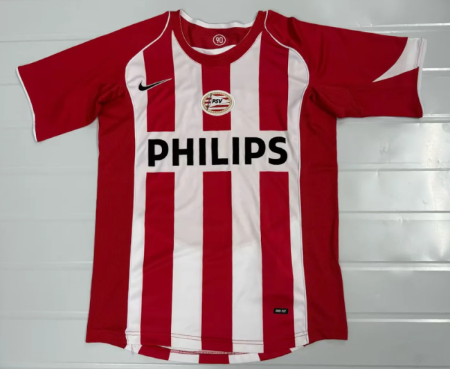 Retro PSV Eindhoven 2004/05 home soccer jersey S-XXL