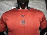 Bayern Munich 202526 Red retro Player version jersey size S-2XL