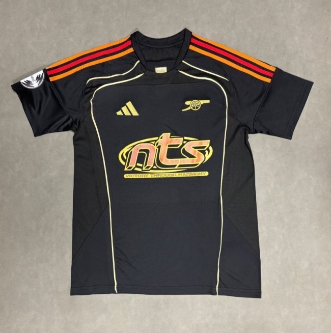 Arsenal 2025-26 Black Training jersey size S-2XL