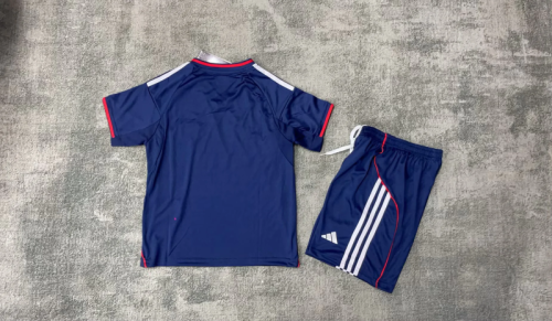 Lyon 202526 Away kids Soccer jersey