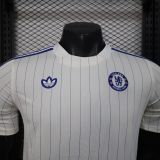 Chelsea 202526 White retro Player version jersey size S-2XL