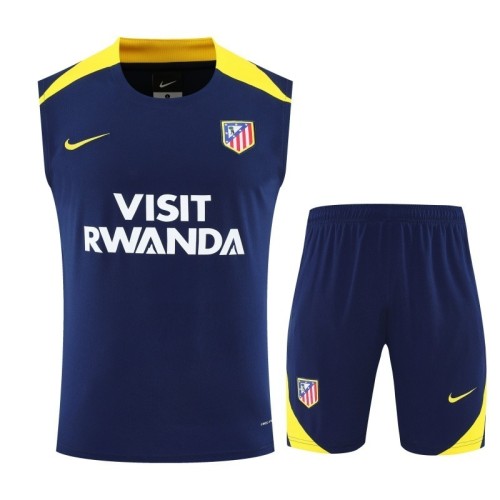 Atletico Madrid 2025/26 Dark Blue Vest Suit
