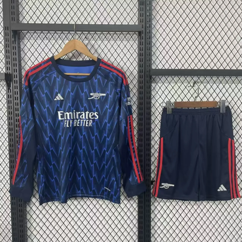 Arsenal 202526 Away Long Sleeve kid kit