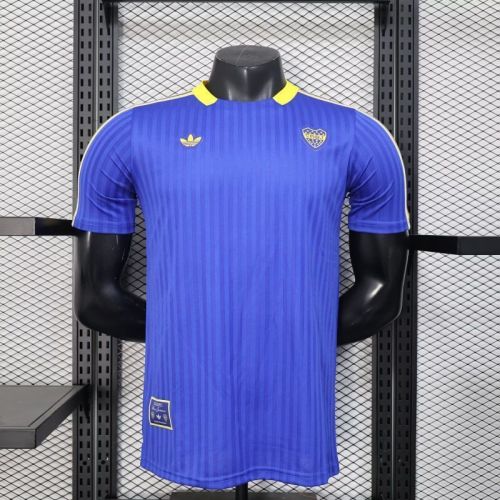 Boca Junior 202526 Blue retro Player version jersey size S-2XL