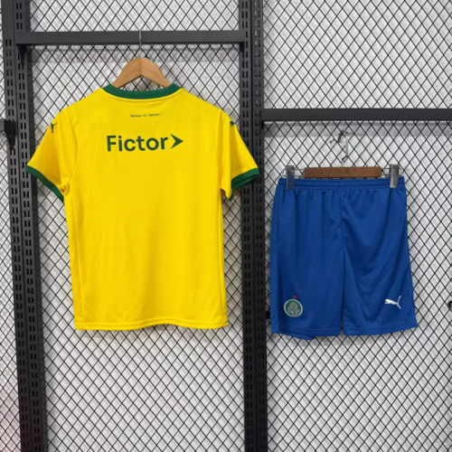 Palmeiras 202526 Third away kids soccer jerseys