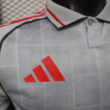 Lyon 2025/26 Third Away player version soccer jersey size S-2XL