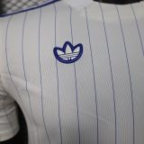 Chelsea 202526 White retro Player version jersey size S-2XL